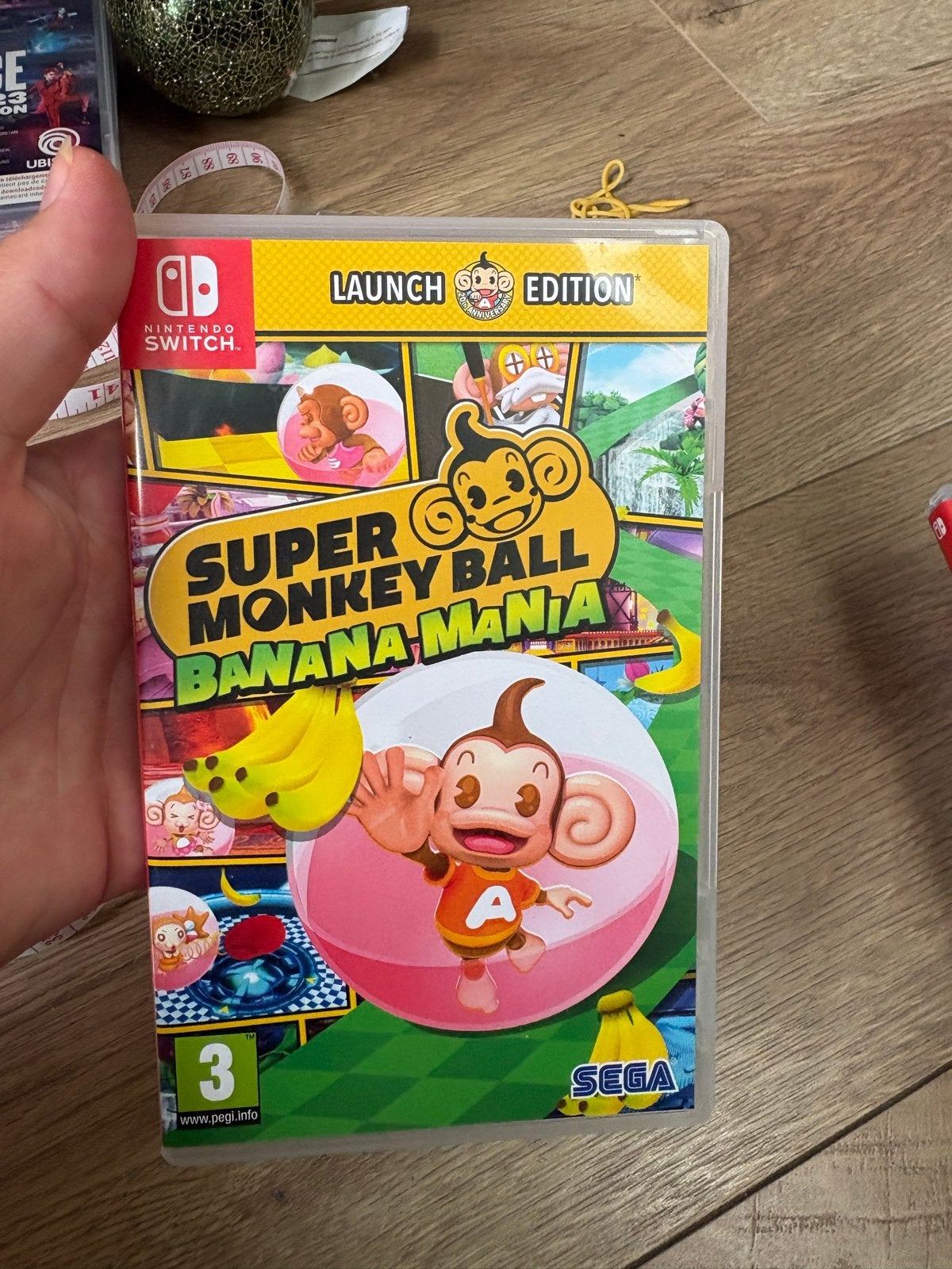 Super Monkey Ball Banana Mania Launch Edition Nintendo Switc, Eén computer, Ophalen of Verzenden, Zo goed als nieuw, Platform