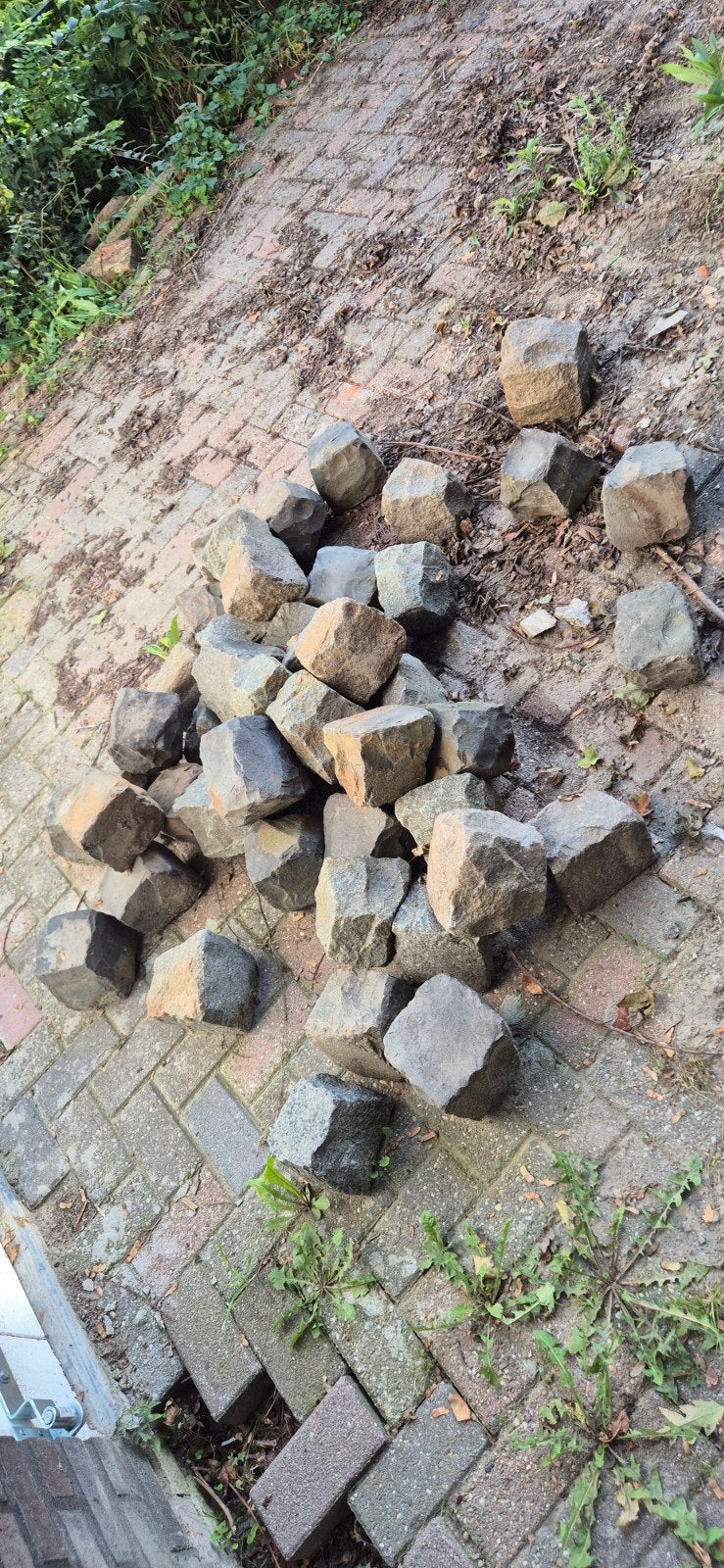 Diverse keien voor tuin of decoratie, Tuin en Terras, Ophalen, Gebruikt, Multi, Kei