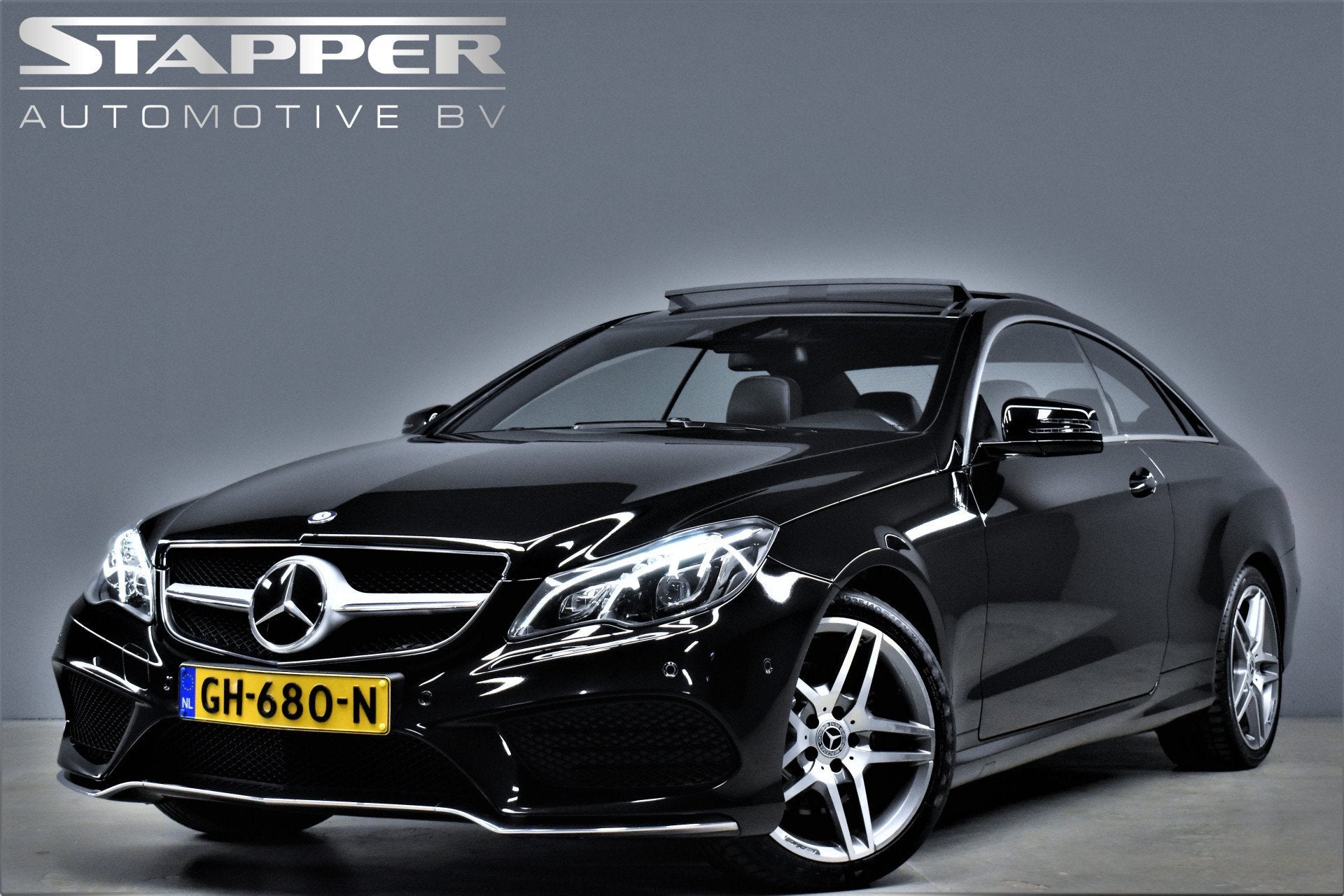 Mercedes-Benz E-Klasse Coupé 200 184pk AMG-Pakket OrgNL Pan, Automaat, Automatische klimaatregeling, Achterwielaandrijving, 4 cilinders