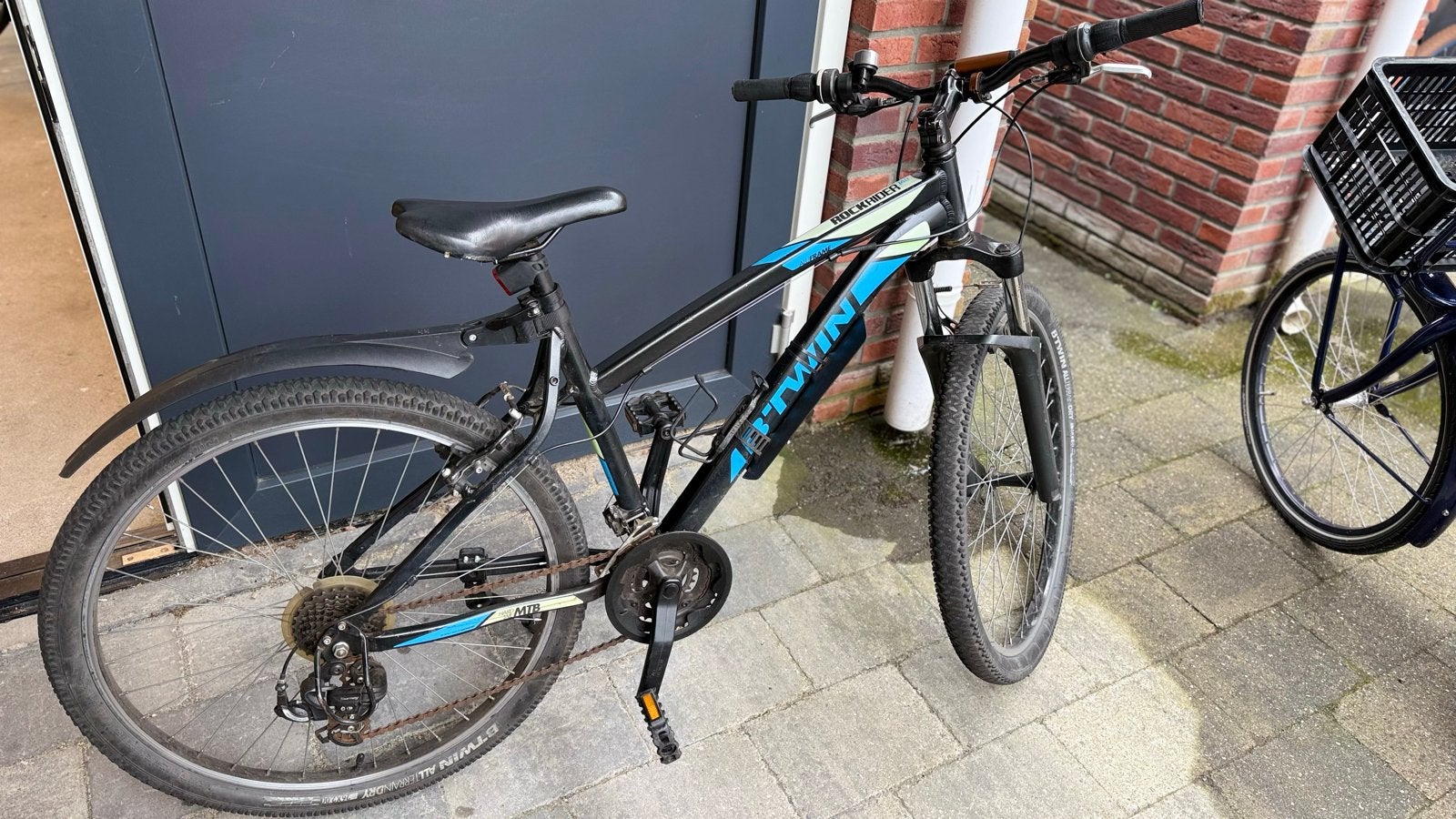 Btwin Rockrider Mountainbike - Gebruikt, Gebruikt, Velgrem, Meer dan 20 versnellingen, 53 tot 57 cm