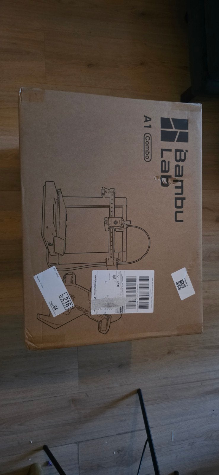 Bambu Lab A1 Combo 3D-printer - Nieuw in doos, Computers en Software, Nieuw, Ophalen of Verzenden, Filament, Ingebouwde Wi-Fi