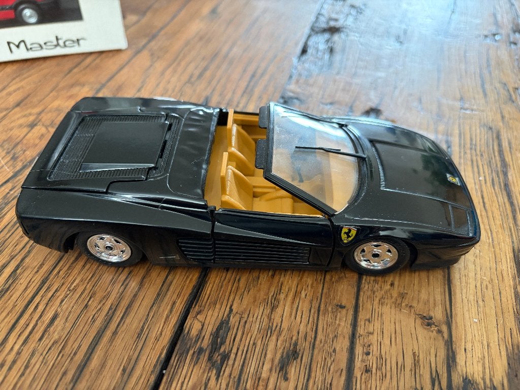 Ferrari Testarossa cabrio zwart Revell, Ophalen of Verzenden, Nieuw, Auto, Revell