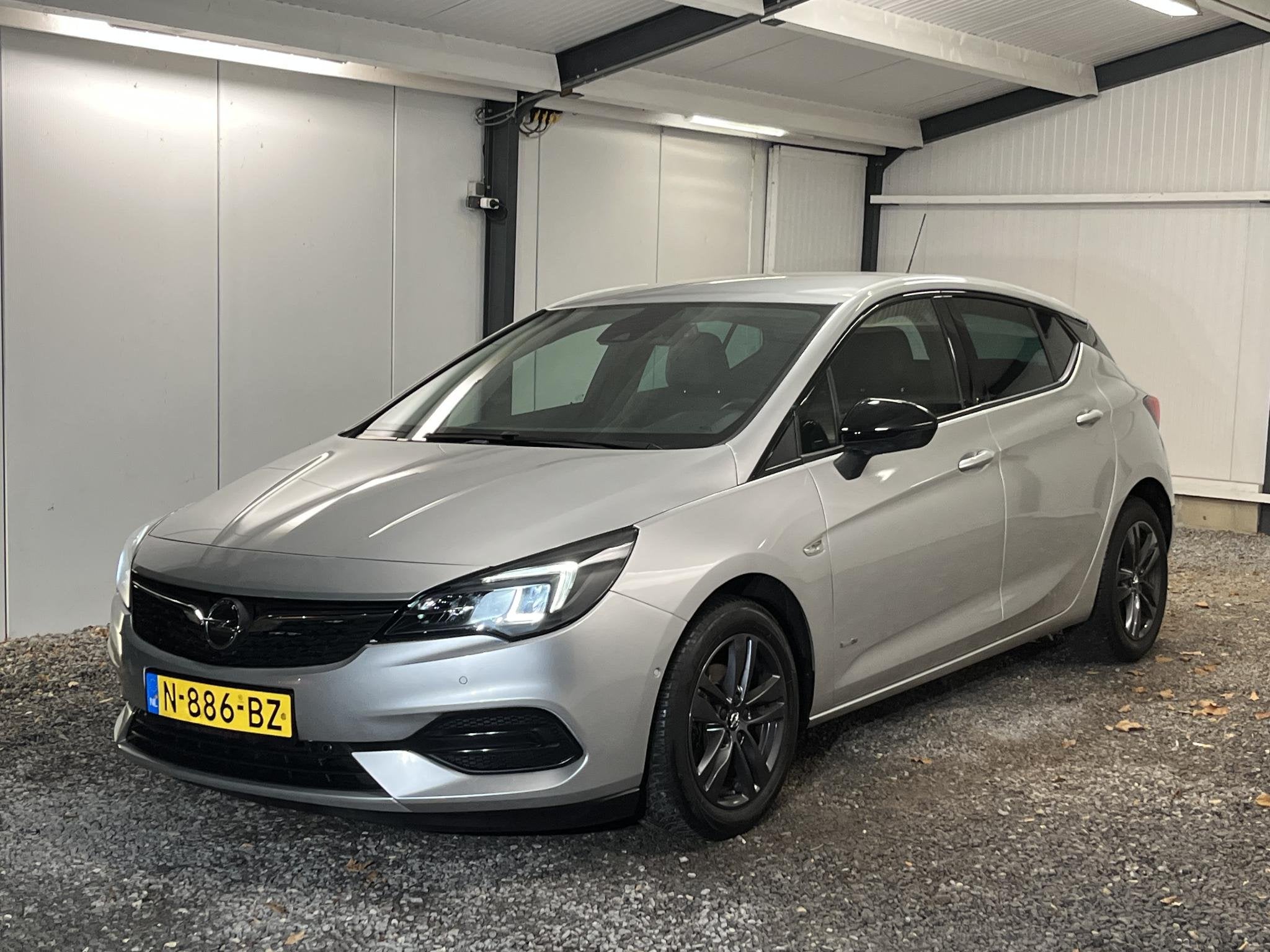 Opel Astra 1.2 Design & Tech 110PK 9-2021 ECC NAVI LED ADAPT, Auto's, Opel, Bedrijf, Te koop, Astra, ABS, Achteruitrijcamera, Airbags
