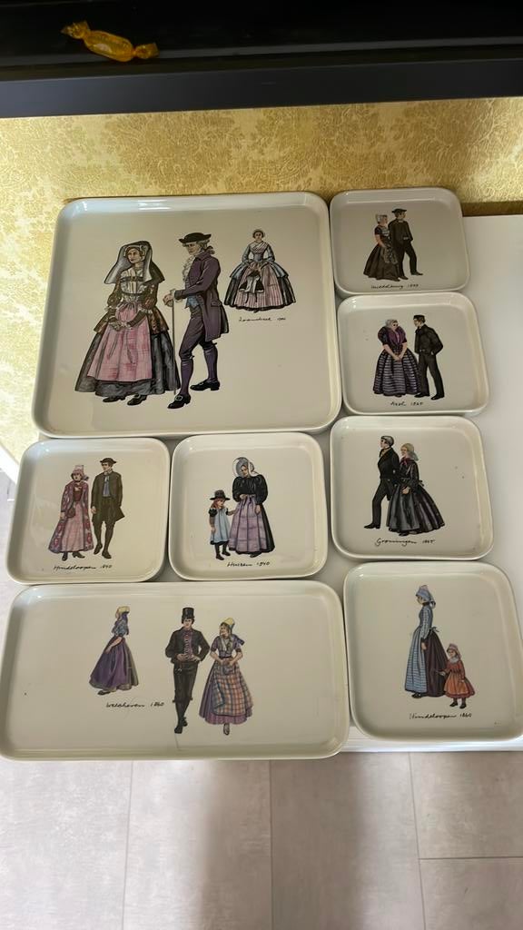 Gebak set villeroy en boch, Ophalen of Verzenden