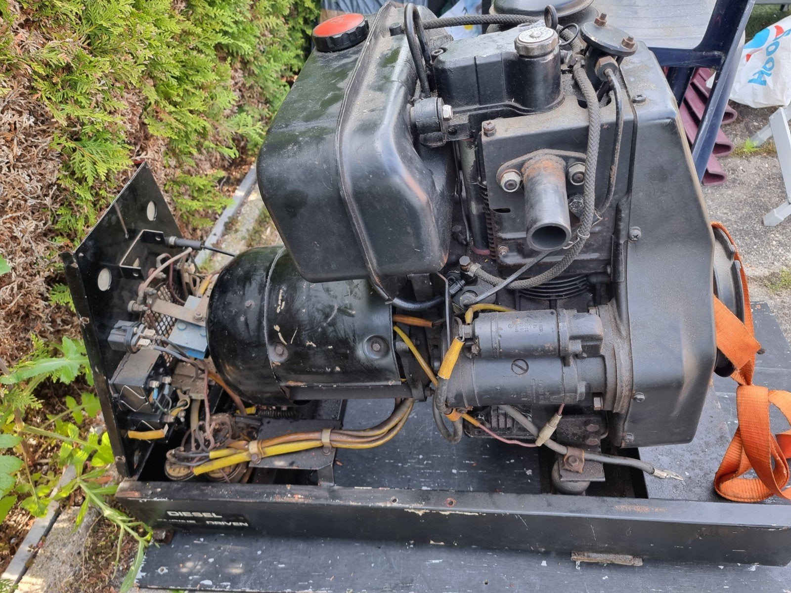 Lombardini Diesel Generator - Gen-Set MG 5500 - 5.5 kVA, Ophalen, MG