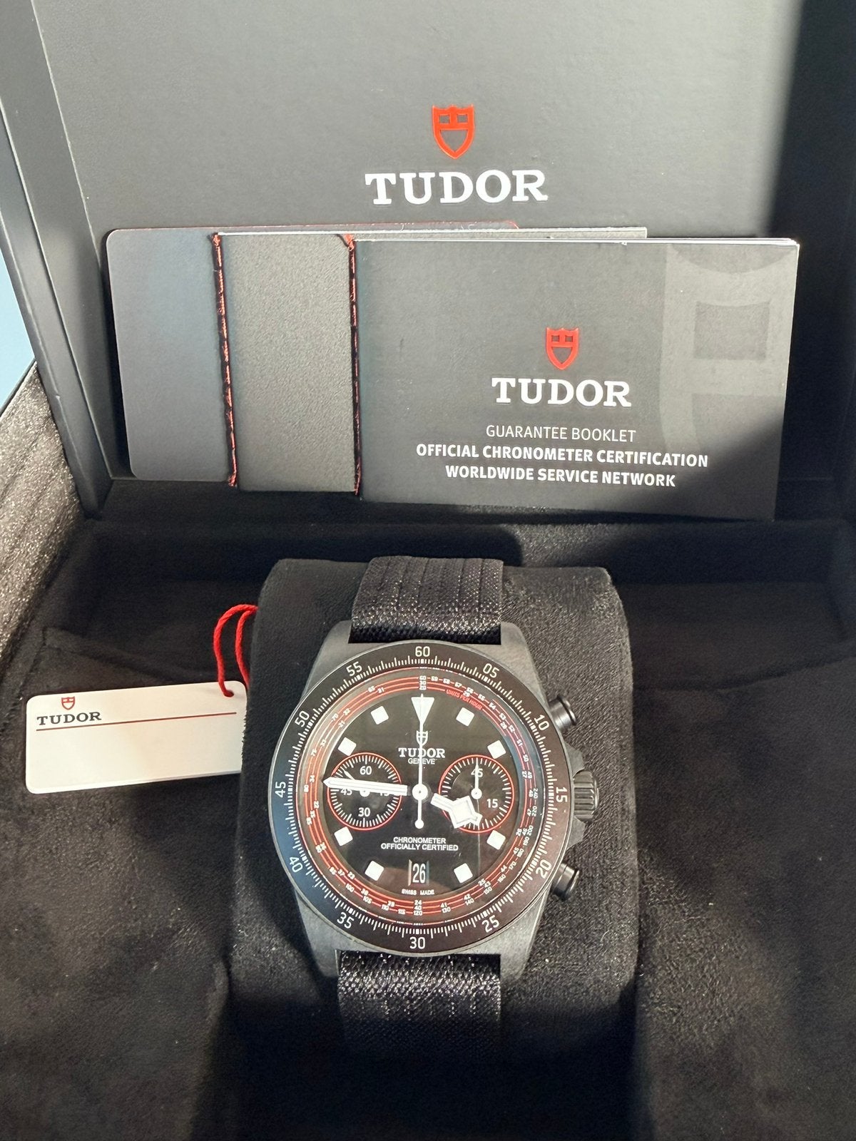 Tudor Pelagos FXD Chrono M25827KN-0001 11-2025 Nieuw, Sieraden, Tassen en Uiterlijk, Overige materialen, Polshorloge, Overige materialen