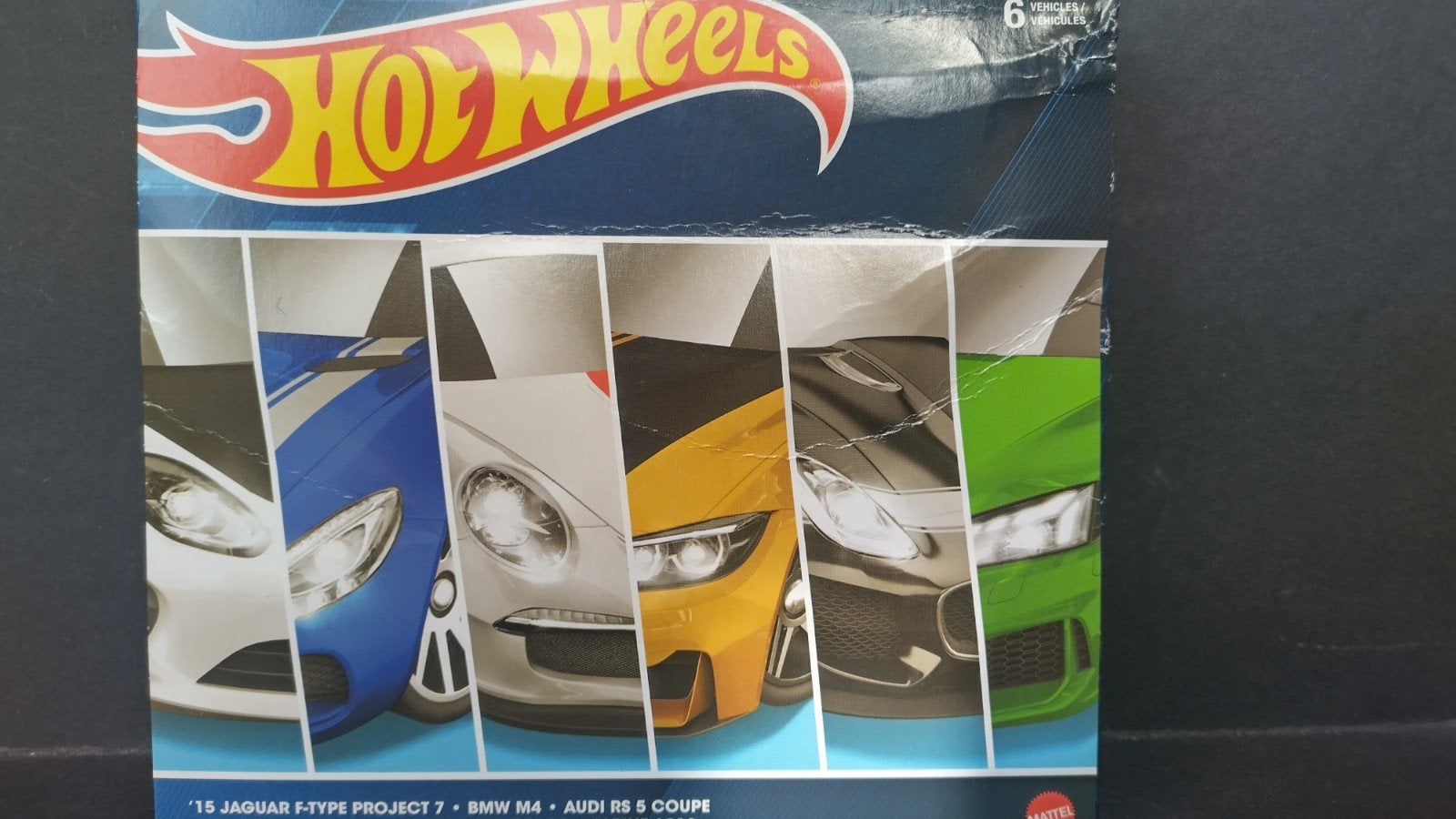 Hotwheels Jaguar Porsche Audi BMW 1:64 6 pack Pol, Auto, Verzenden, ., Nieuw