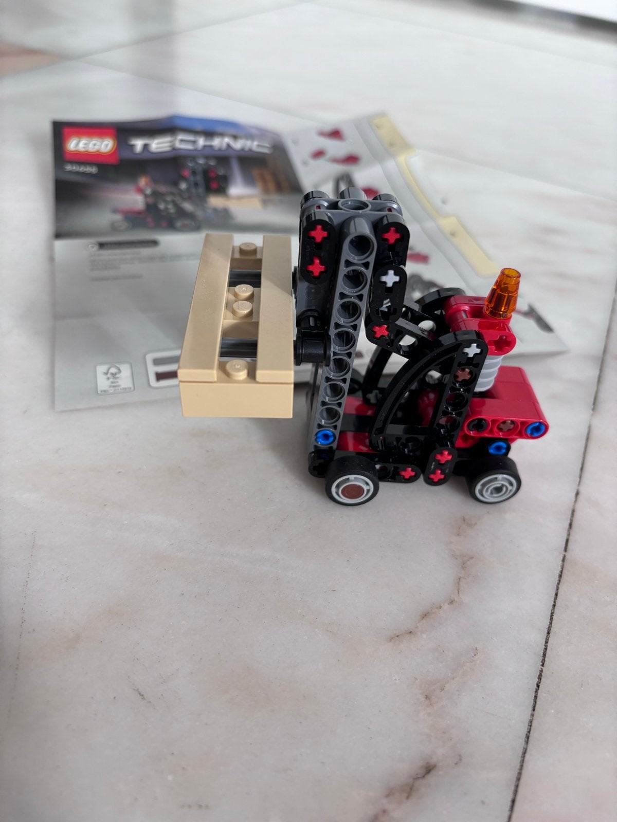 Lego Technic 30455 Vorkheftruck met handleiding