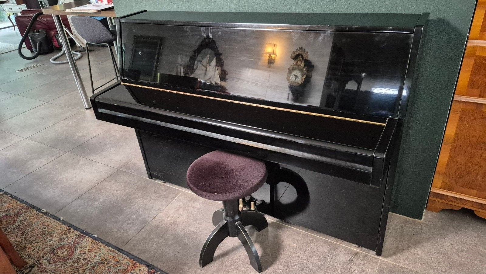 Lindbergh Piano - Zwart, Ophalen, Zwart, Zo goed als nieuw, Piano