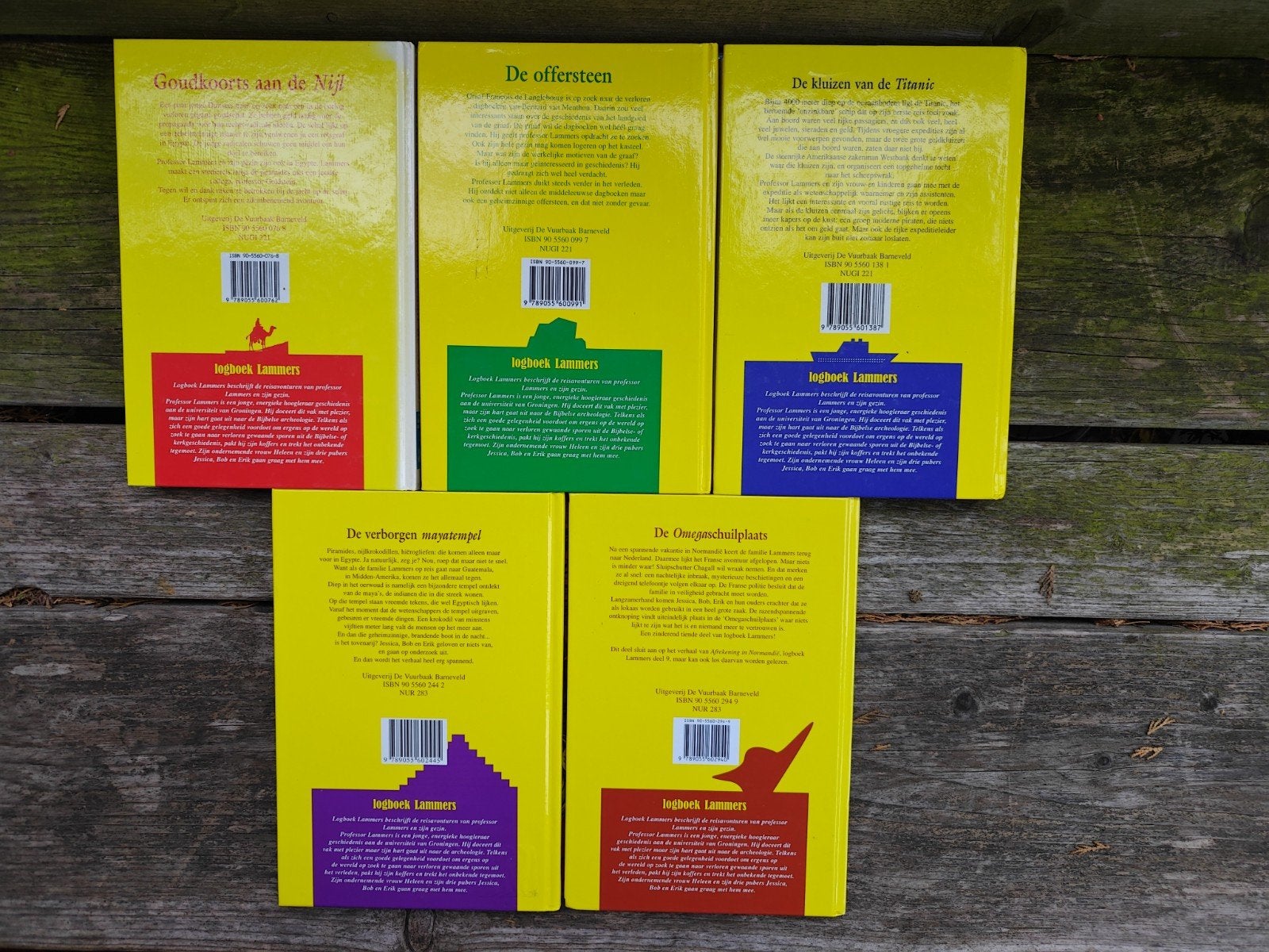 5 Delen van de serie: Logboek Lammers., Ophalen of Verzenden, Zo goed als nieuw