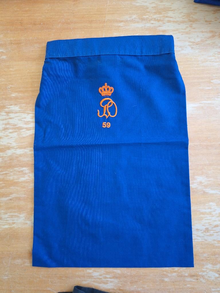 Halsdoek 59e Tankbataljon Prins van Oranje, Ophalen of Verzenden, Landmacht, Nederland, Embleem of Badge
