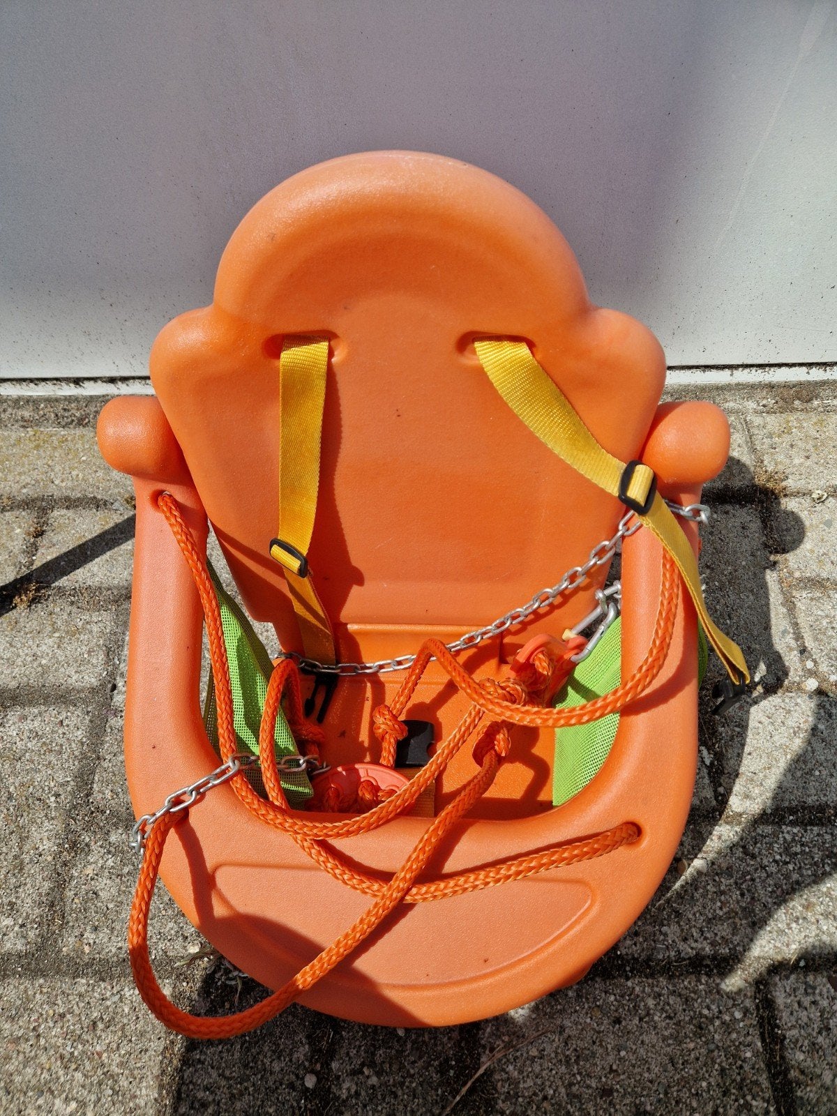 Schommelzitje met frame voor kinderen, Kinderen en Baby's, Ophalen of Verzenden, Gebruikt, Schommel