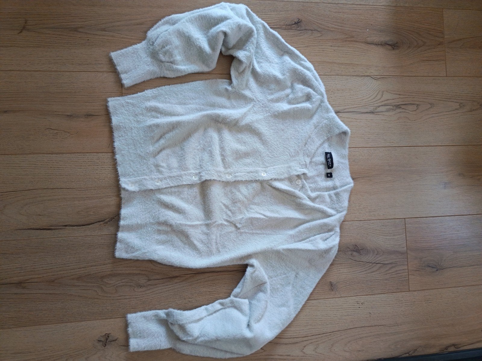 So Soire fluffy vestje maat M, Maat 38/40 (M), So Soire, Beige, Ophalen of Verzenden