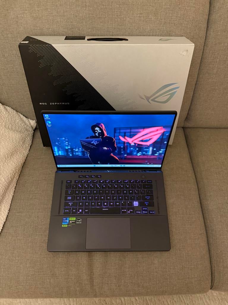 Asus Zephyrus Game Laptop RTX 4060 / i7-12700H, 16GB RAM, Computers en Software, Windows Laptops, Met videokaart, 15 inch, Ophalen of Verzenden