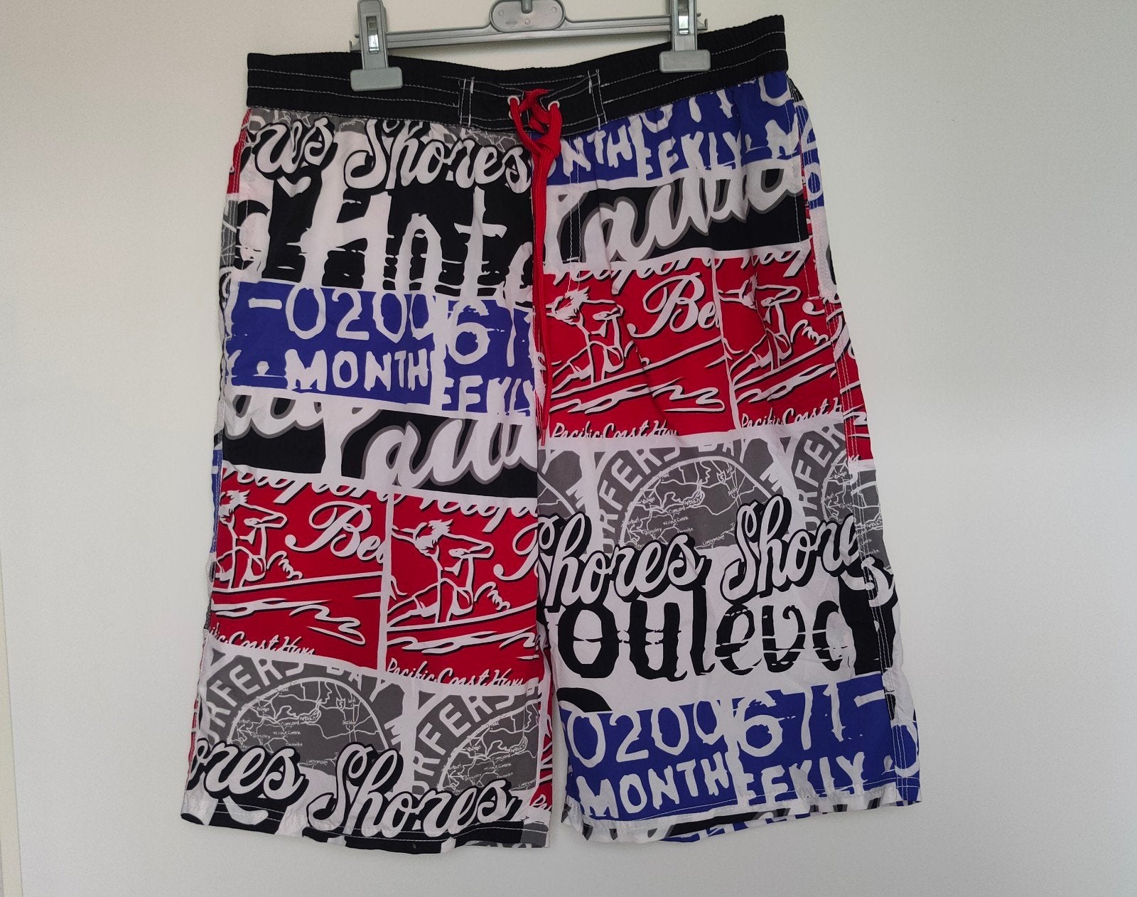 Zwemshort met binnen broek en zakken maat XL/XXL, Meerkleurig, Overige maten, Ophalen of Verzenden, Zwemshort
