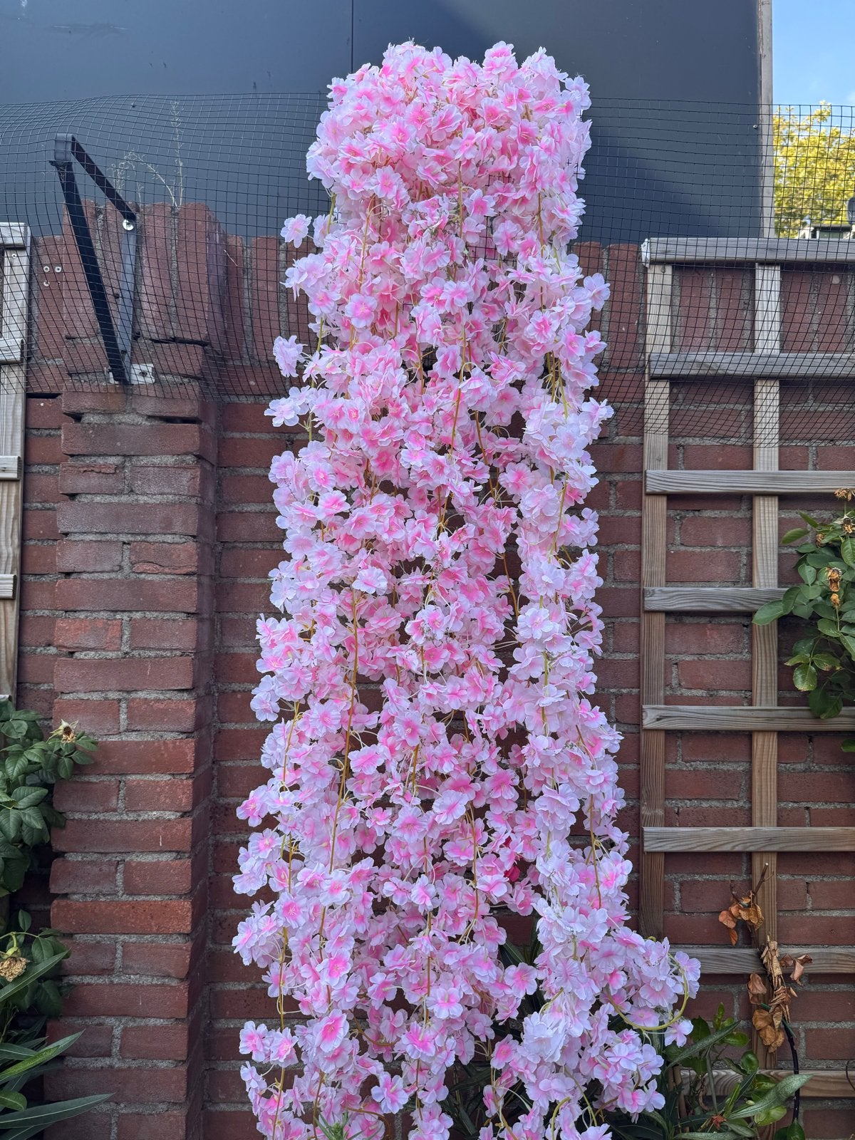 Roze Kunstbloesem Slinger - Perfect voor Decoratie, Binnen, Roze, Nieuw, Textiel
