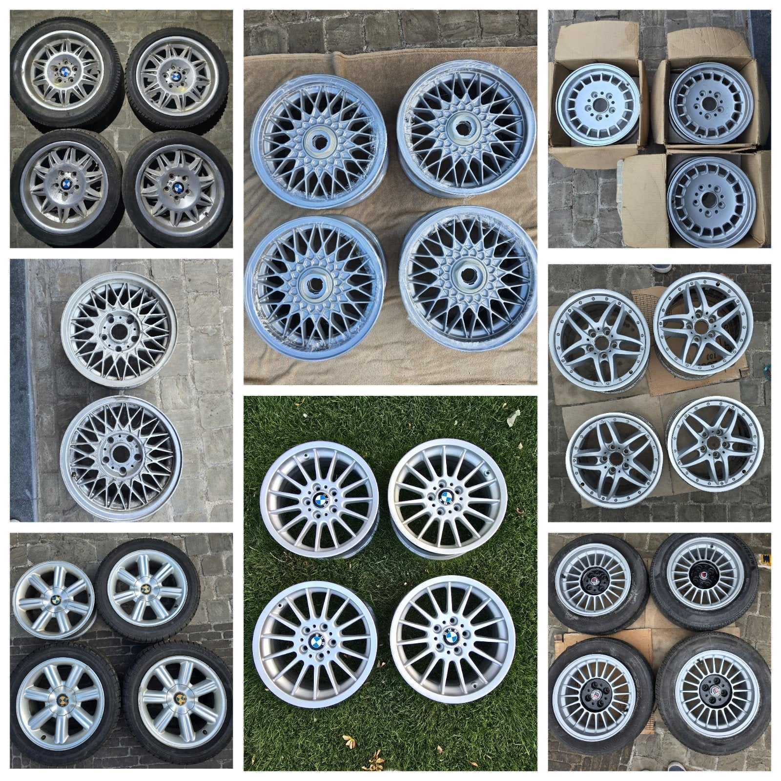 Bmw velgen 15 setjes, Auto-onderdelen, Banden en Velgen, Ophalen, Velg(en), Nieuw, 17 inch
