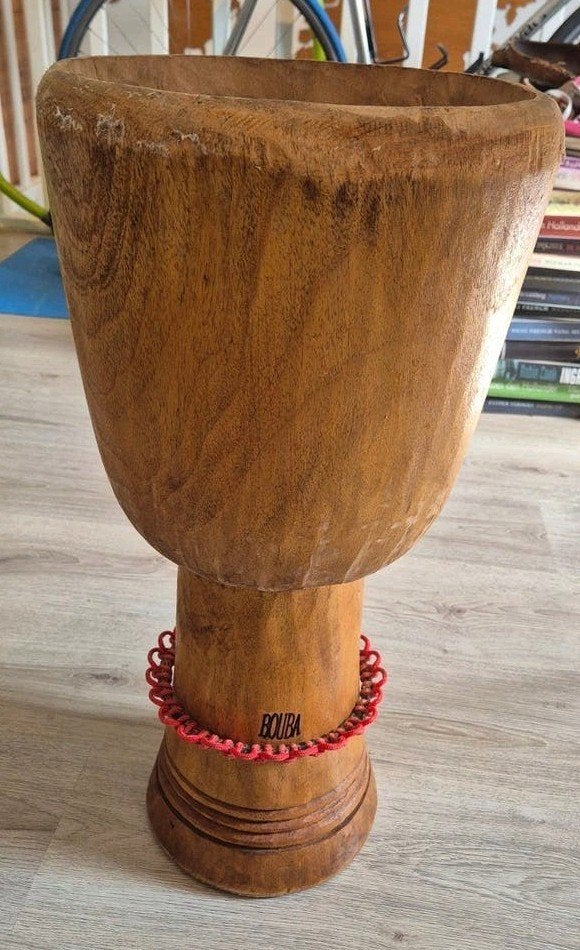 Djembe Trommel - Bouba - Compleet zelfbouw Project, Ophalen of Verzenden, Gebruikt, Trommel