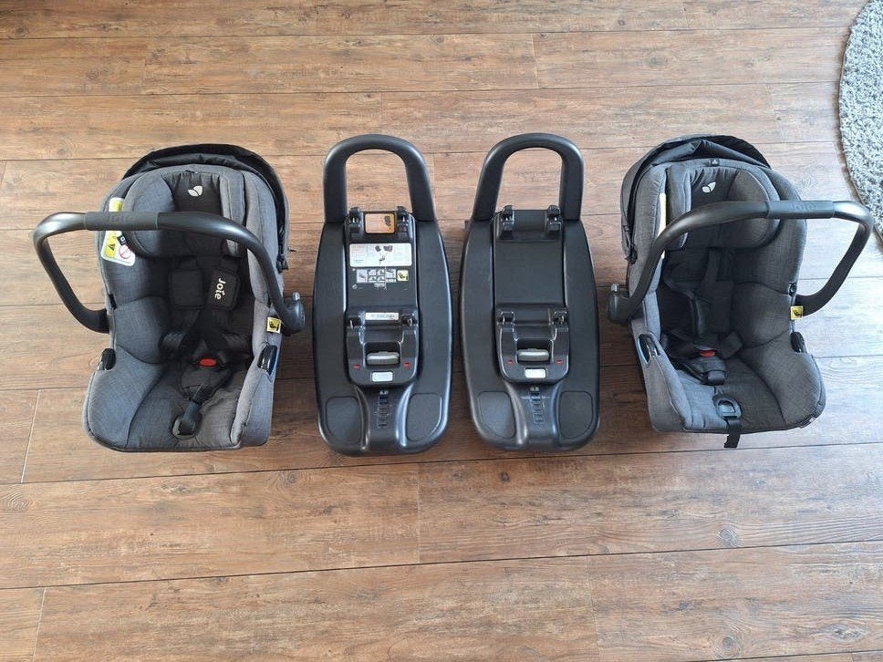 Joie i-Gemm 2 i-Size autostoel met 2 i-Base Advance, Kinderen en Baby's, Autostoeltjes, Zo goed als nieuw, Isofix, 0 t/m 13 kg