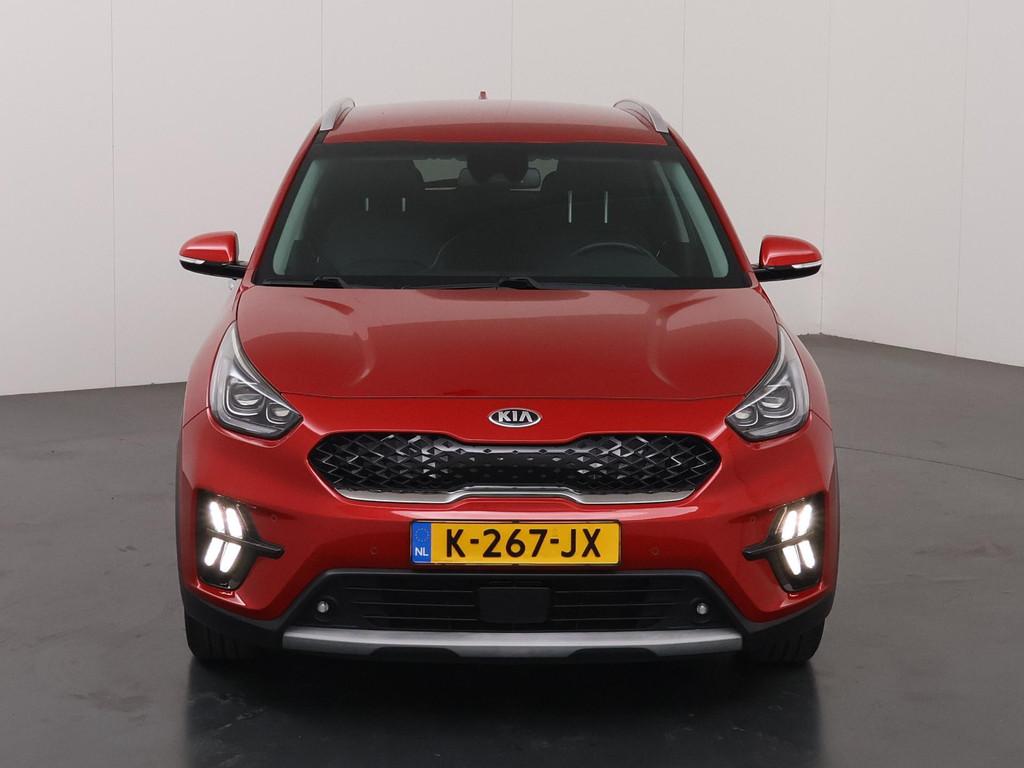 Kia Niro 1.6 GDi Hybrid DynamicPlusLine | Lederen Interieur, Auto's, Kia, Gebruikt, Euro 6, 2 kWh, 1390 kg