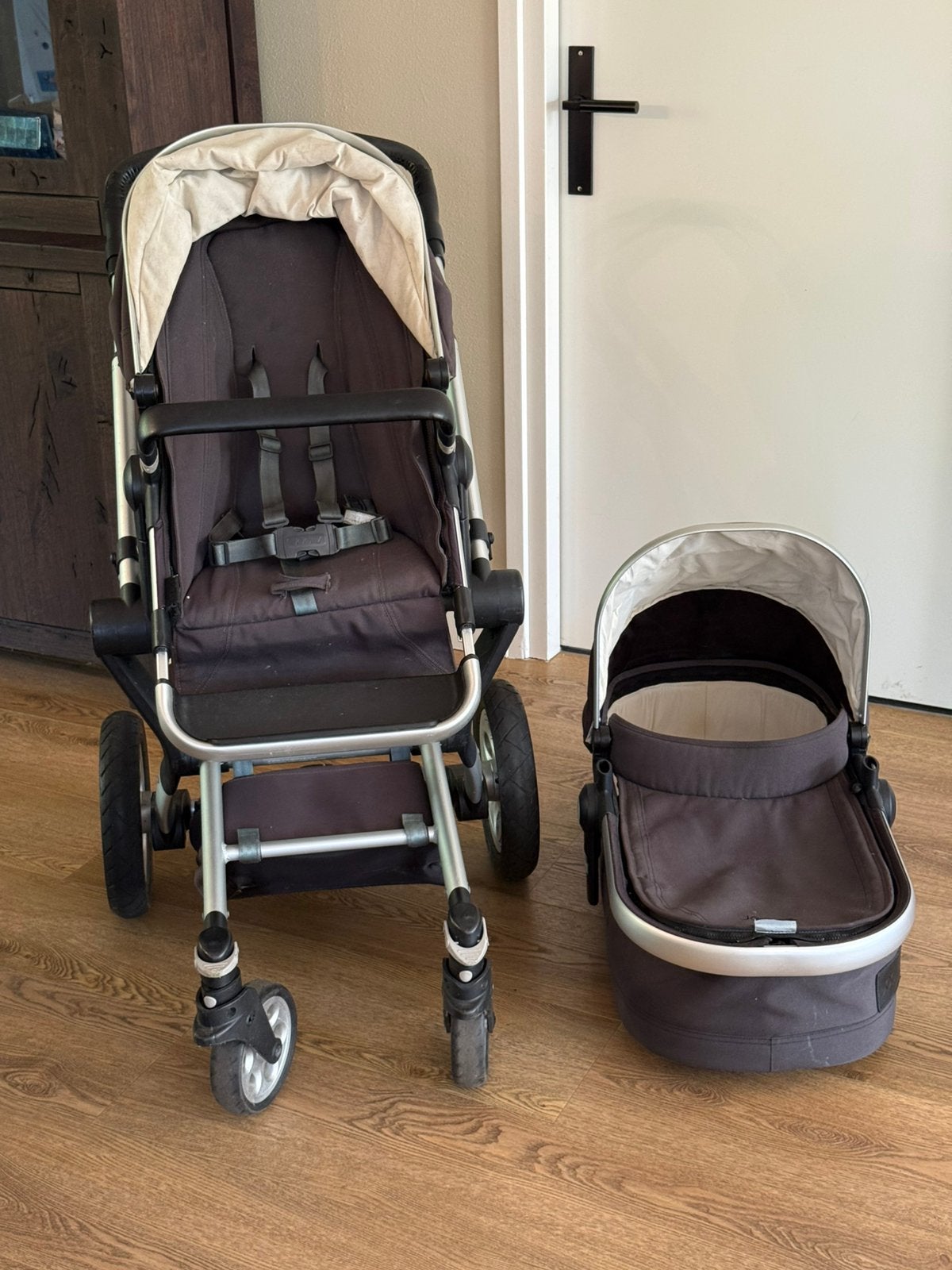 Joolz Day kinderwagen compleet – reiswieg + wandelwagenzitje, Ophalen, Gebruikt, Kinderwagen, Overige merken
