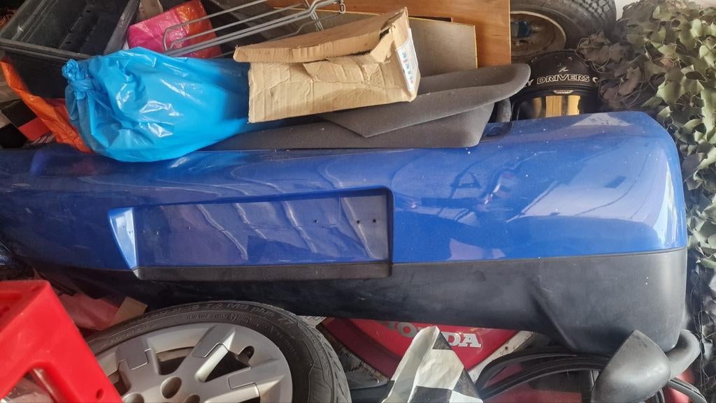 Achterbumper Lupo 3L Blauw, Ophalen, Nieuw, Volkswagen