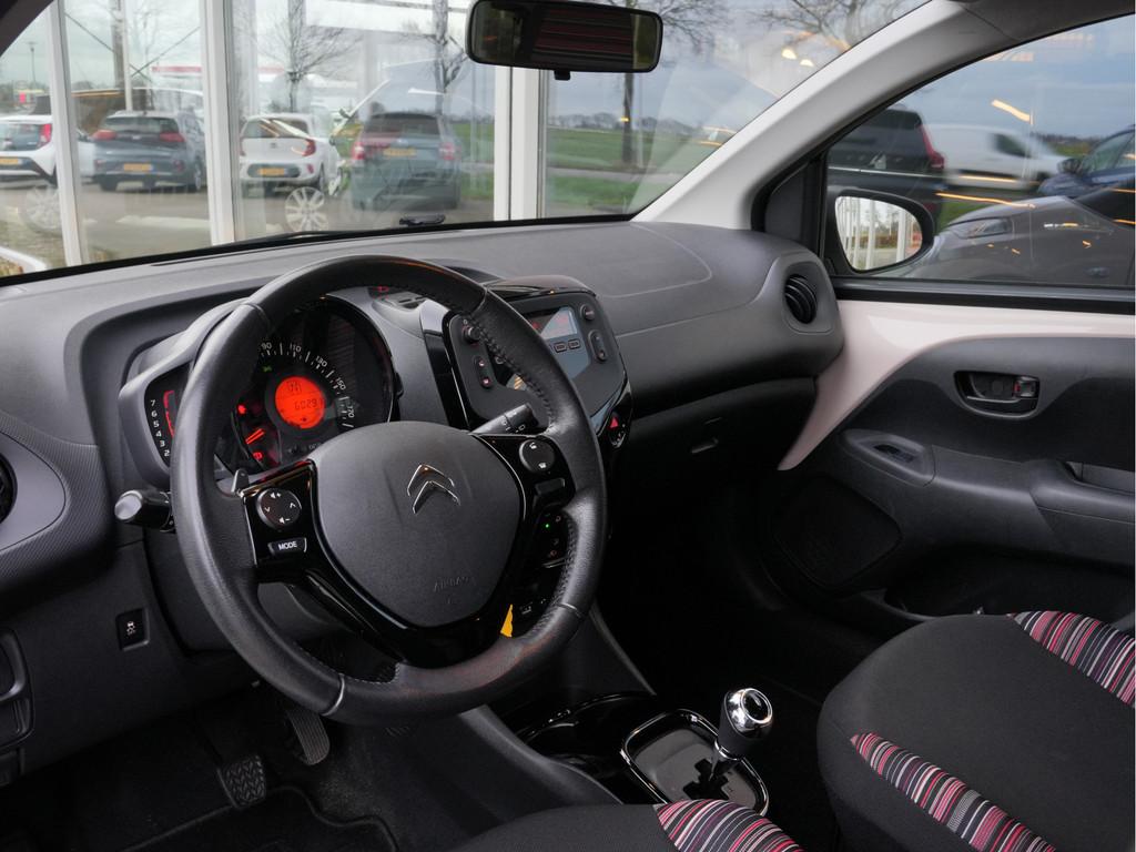 Citroën C1 1.0 VTi Feel Automaat | Bluetooth | Airco, 12 maanden, Stof, Gebruikt, 4 stoelen