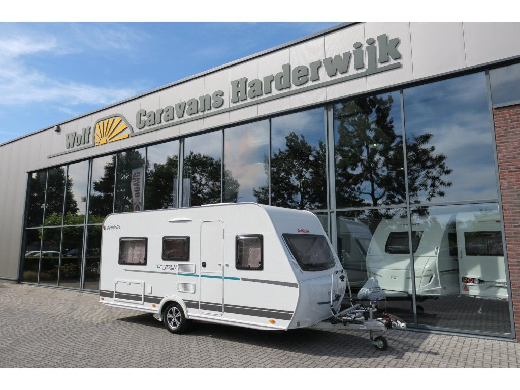 Dethleffs C'Joy 460 LE MOVER+VOORTENT+FIETSENDR, Standaardzit, Schokbreker, Bedrijf, Overige typen