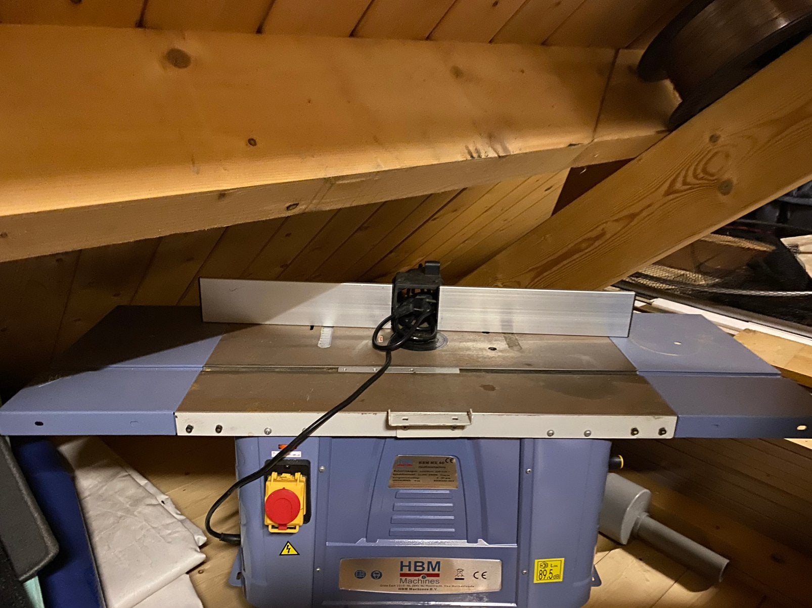 HBM houtfreesmachine, Doe-het-zelf en Verbouw, Gereedschap | Overige machines, Ophalen, Zo goed als nieuw