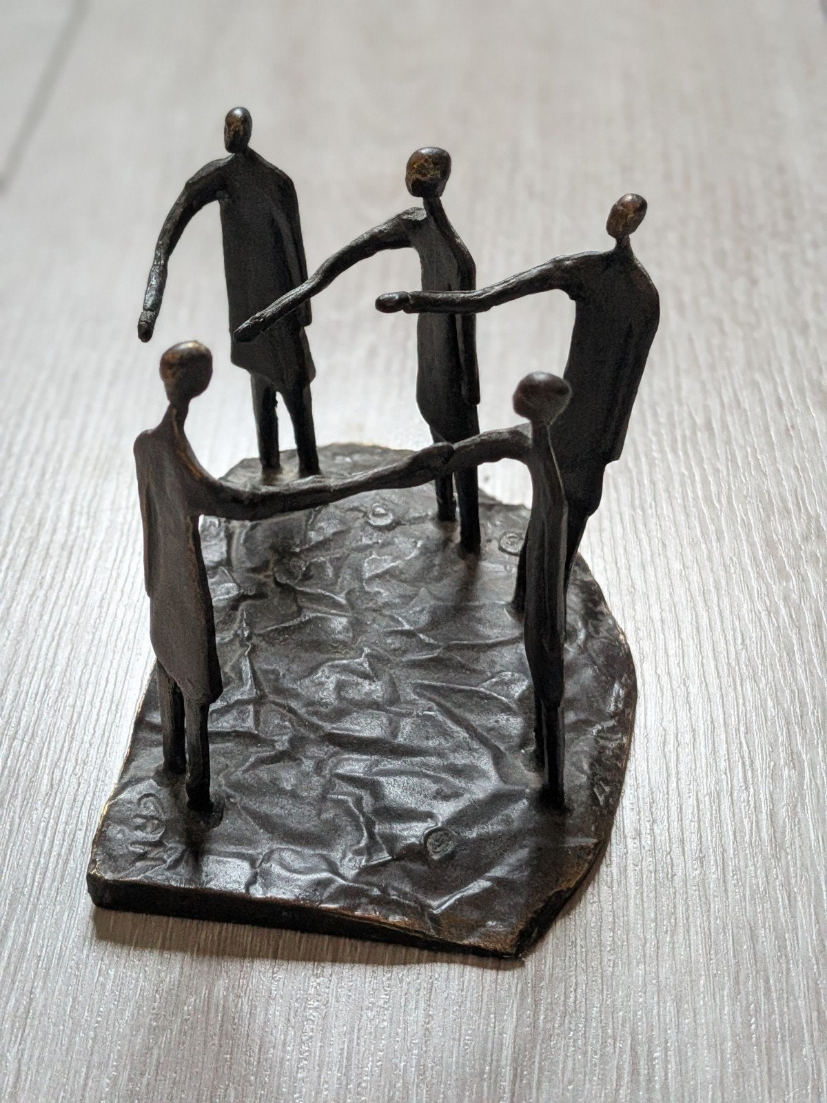 Corry Ammerlaan "de ontmoeting", Antiek en Kunst, Ophalen of Verzenden