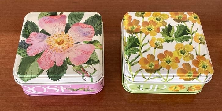Emma Bridgewater 2 vierkante blikjes, Ophalen of Verzenden, Nieuw