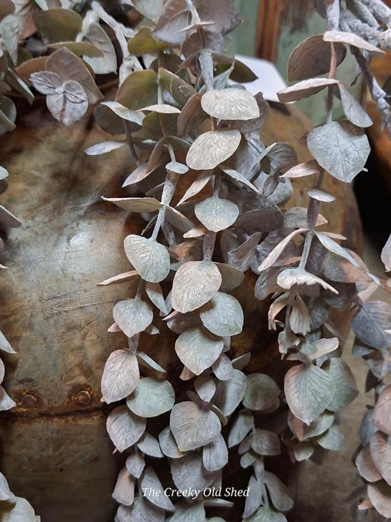 Kunsttak Eucalyptus – Landelijk, Sober & Brocante, Huis en Inrichting, Woonaccessoires | Kunstplanten en Kunstbloemen, Ophalen of Verzenden