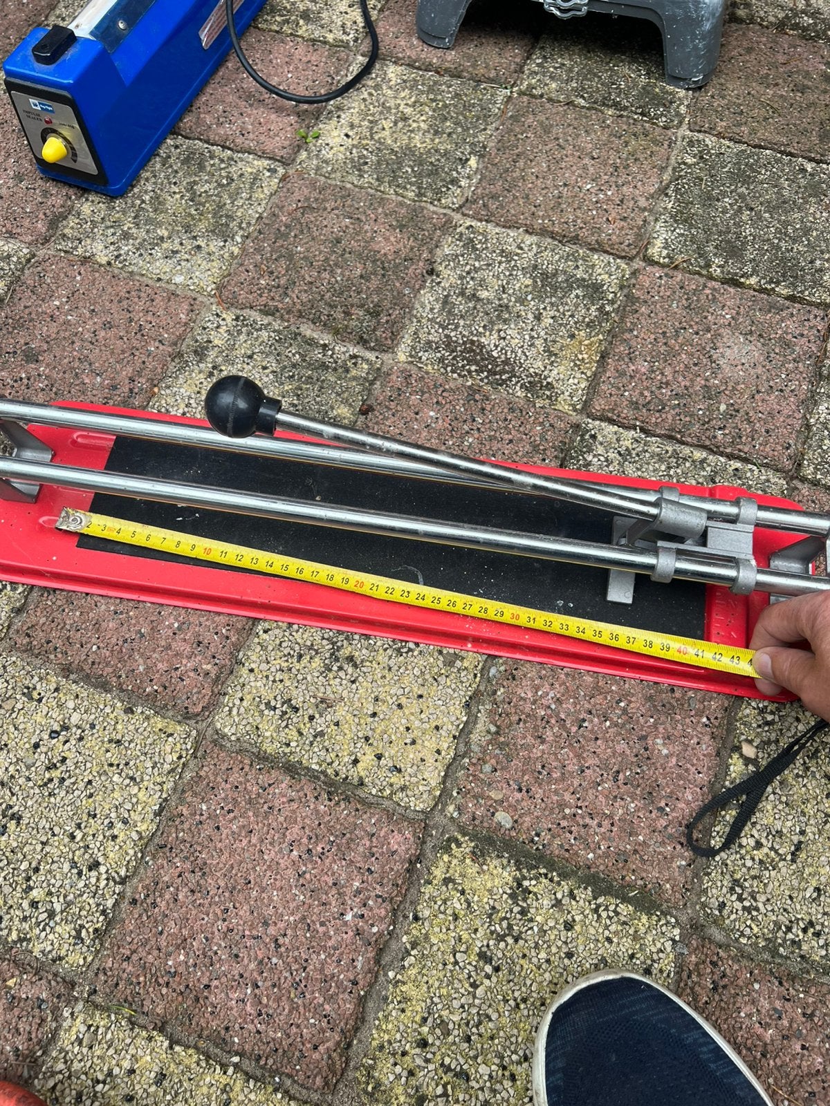 Tegelsnijder, Zo goed als nieuw, Minder dan 5 m², Overige materialen, 60 cm of meer