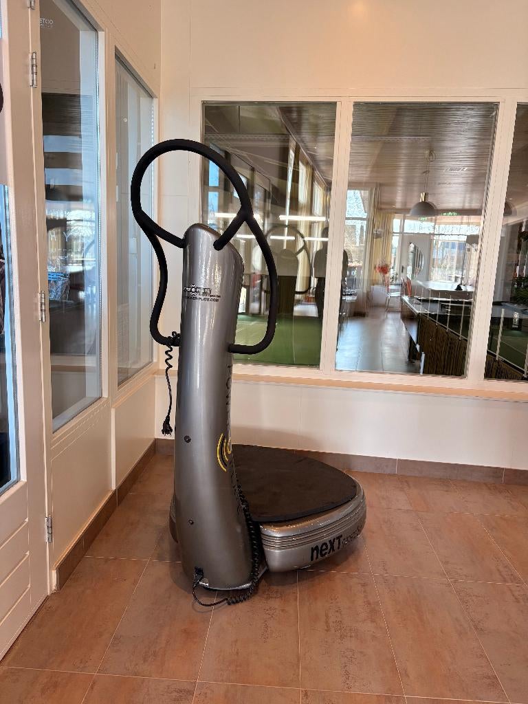 Power-plate Next Generation Trilplaat, Sport en Fitness, Ophalen, Gebruikt, Trilplaat, Armen