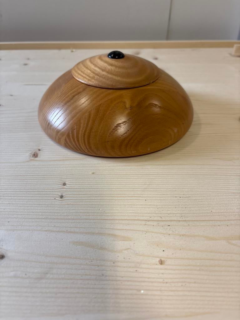 houten doos met deksel, Ophalen of Verzenden, Zo goed als nieuw, Rechthoekig, Minder dan 25 cm