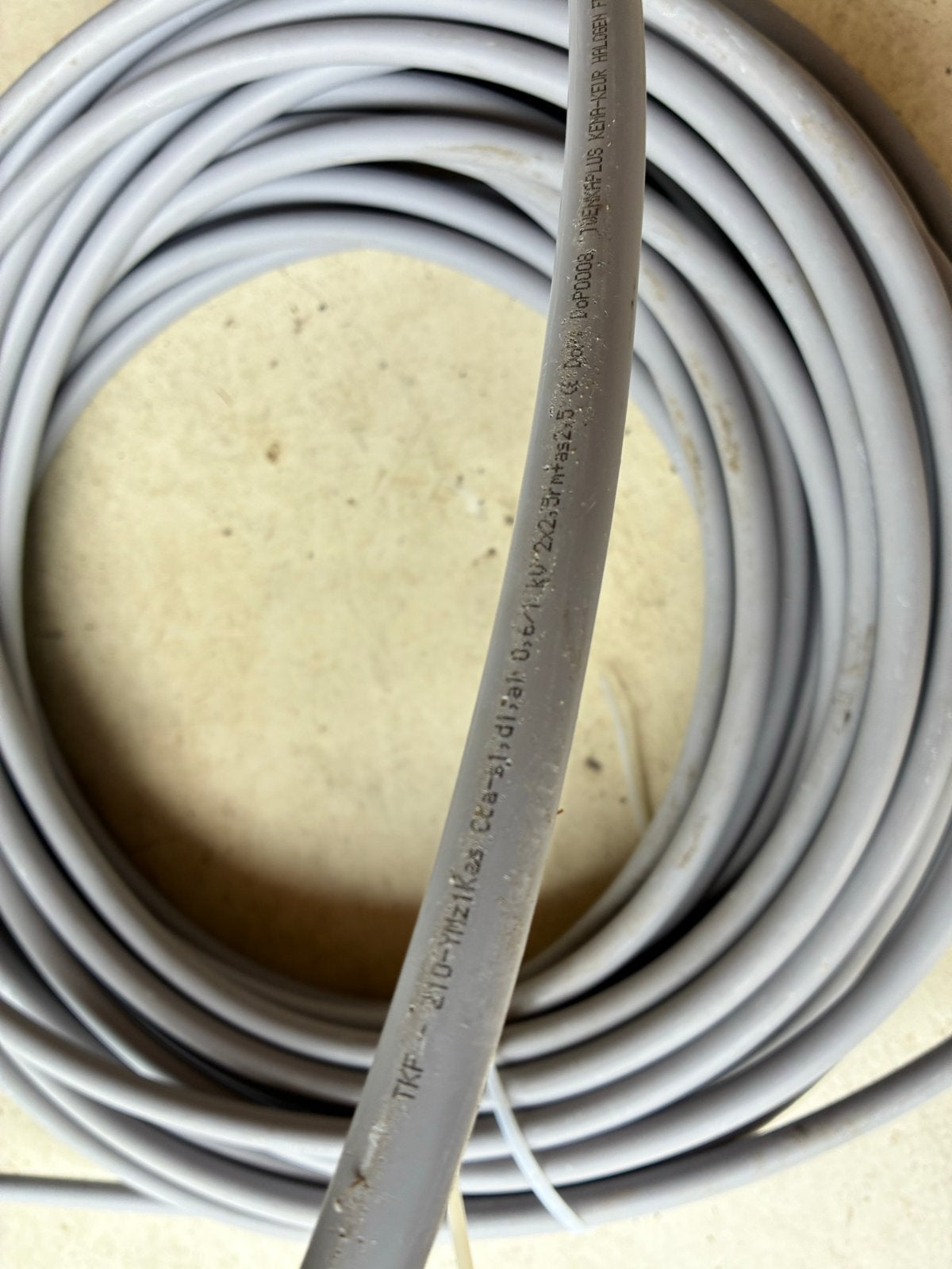 Kabel VMVK 4x2,5mm2 kabel en 2x2,5 mm VMVKAS, Doe-het-zelf en Verbouw, Elektra en Kabels, Ophalen, Nieuw, Overige merken, Kabel of Snoer