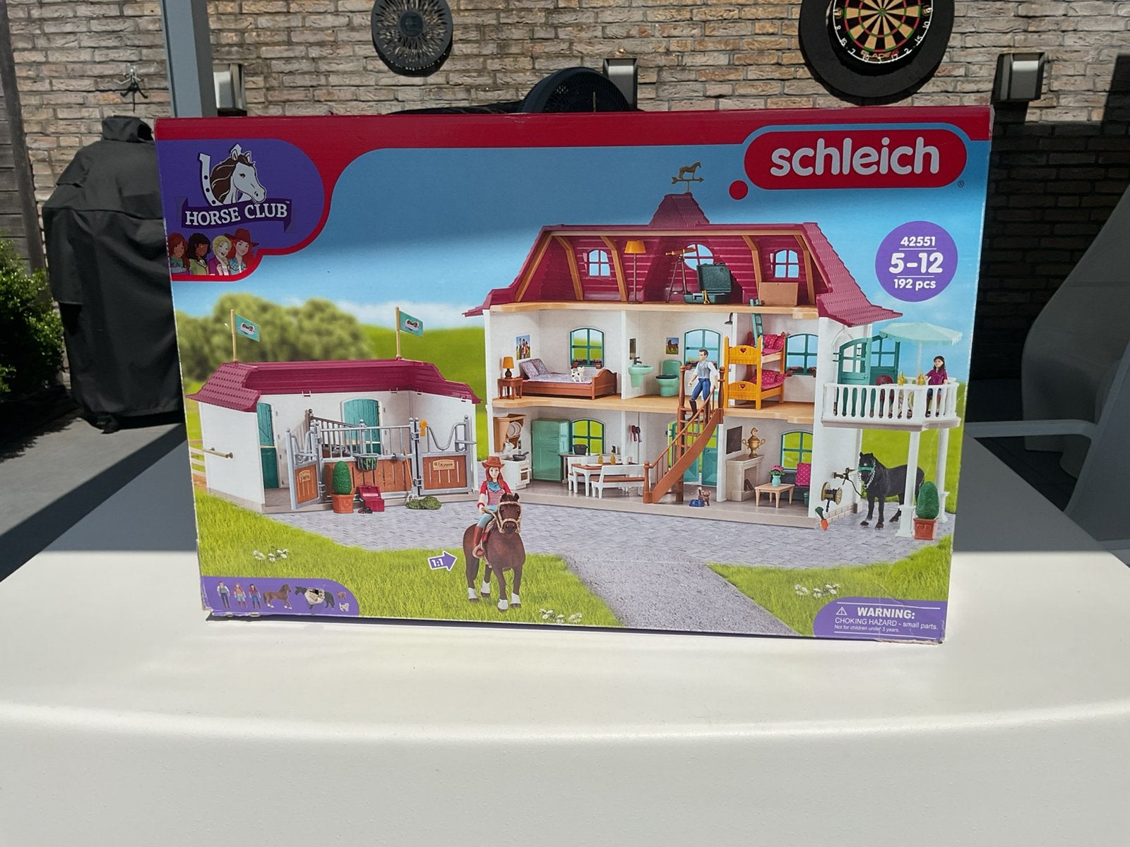 Schleich 42551 Horseclub als nieuw in doos zeer uitgebreid, Ophalen, Zo goed als nieuw