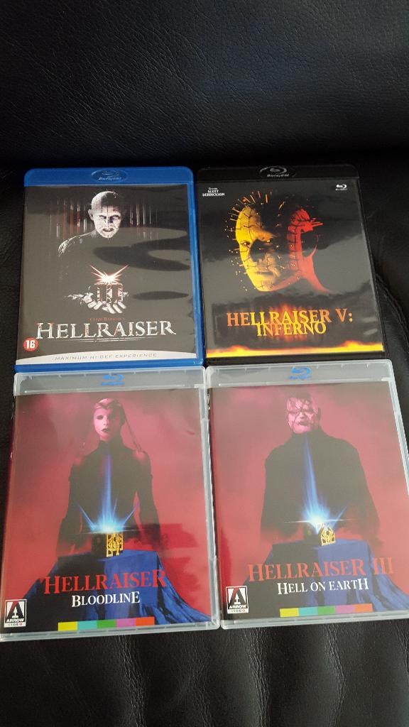Hellraiser NL & Hellraiser 3 Arrow Video UK [Bluray Films], Verzenden, Zo goed als nieuw, Horror