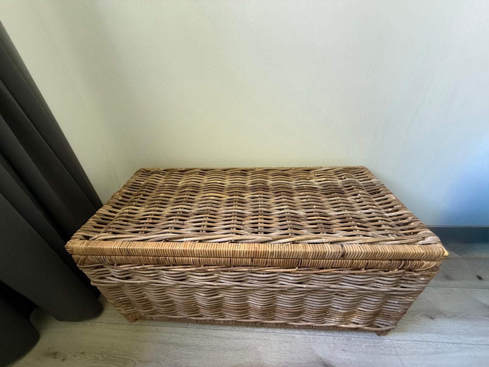 Rieten mand, Huis en Inrichting, Ophalen, Zo goed als nieuw, 50 tot 100 cm, Minder dan 50 cm