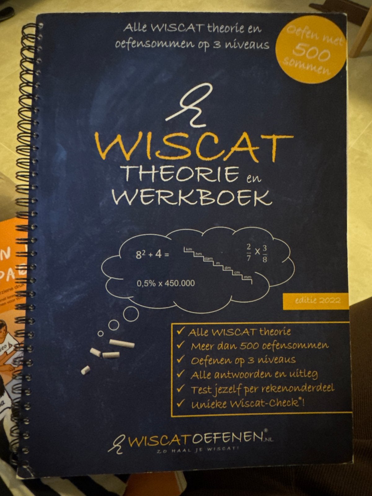 WISCAT Theorie en Werkboek - Editie 2022, Ophalen of Verzenden, Beta, Zo goed als nieuw, HBO