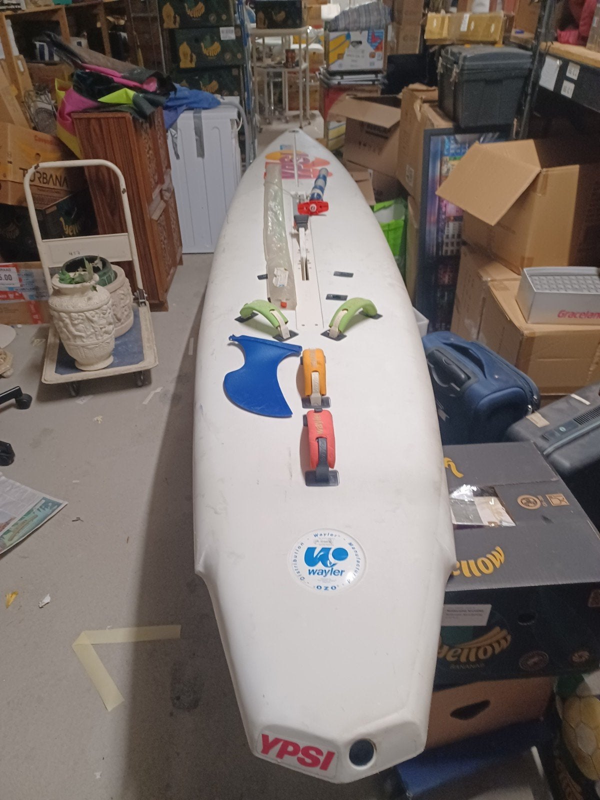 Wayler surfplank komplete set, Ophalen, Met vin(nen), Gebruikt, 5 tot 6.5 m²