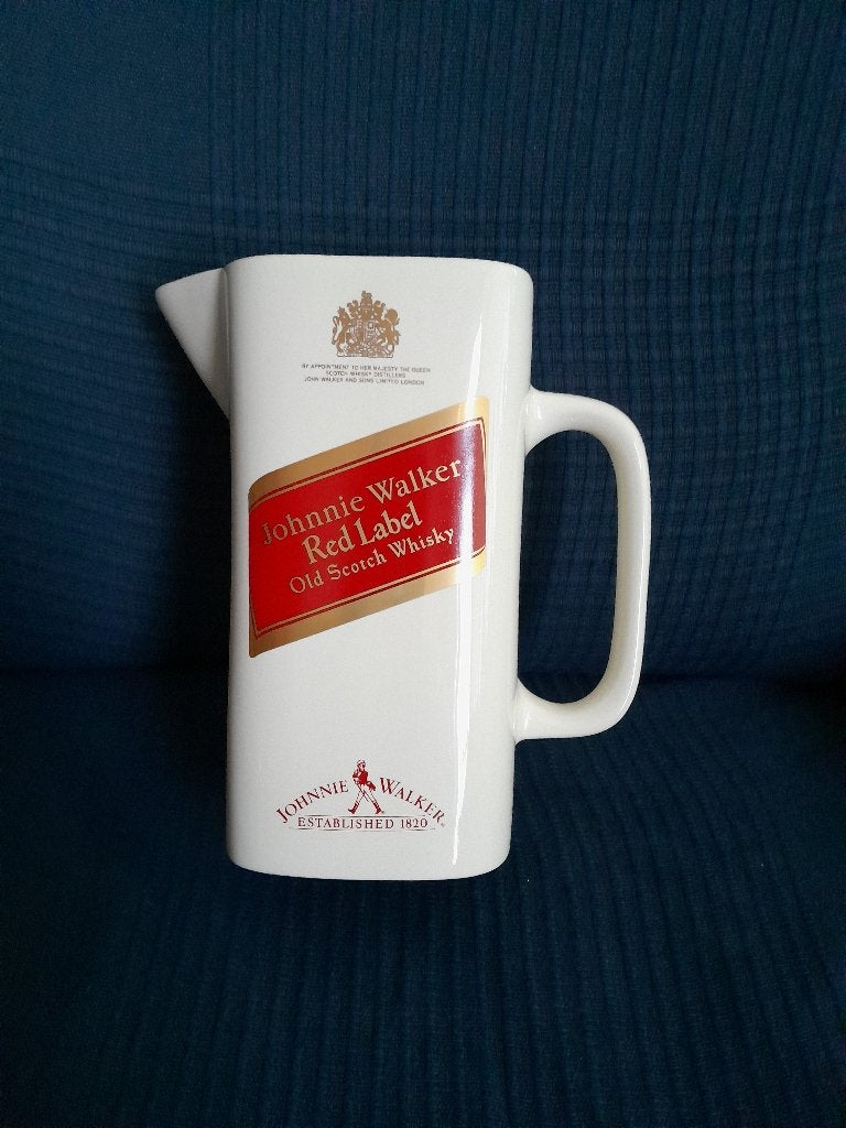 Vintage  Johnnie Walker Schenkkan, Ophalen of Verzenden, Zo goed als nieuw, Overige materialen, Overige typen