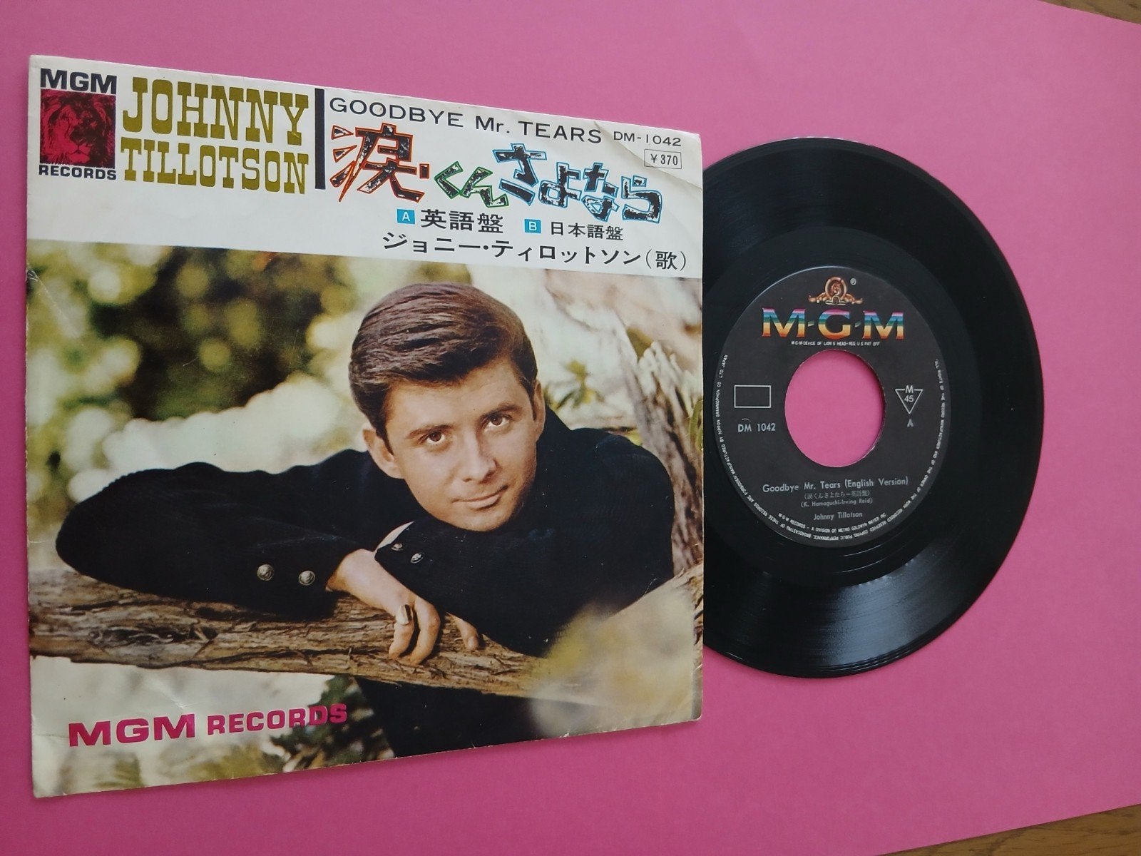 VINYL SINGLE  JOHNNY TILLOTSON   1967 ?, Ophalen of Verzenden, Zo goed als nieuw, Pop