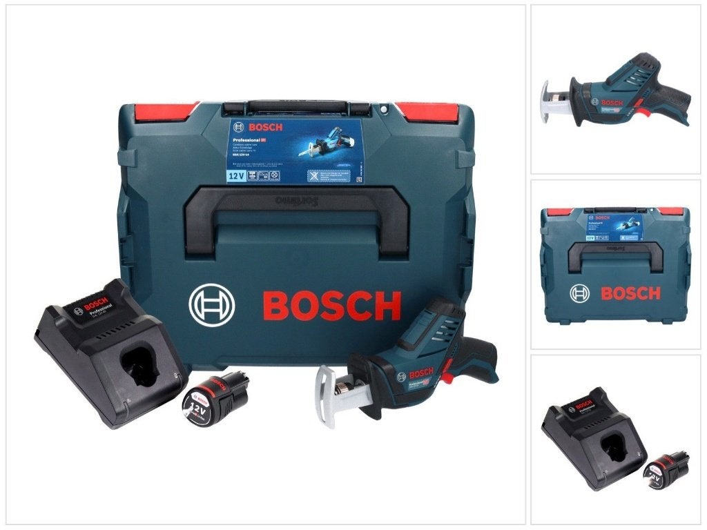 Bosch professional blauw GSA 12V-14 reciprozaag, Ophalen, 70 mm of meer, Zo goed als nieuw, Reciprozaag