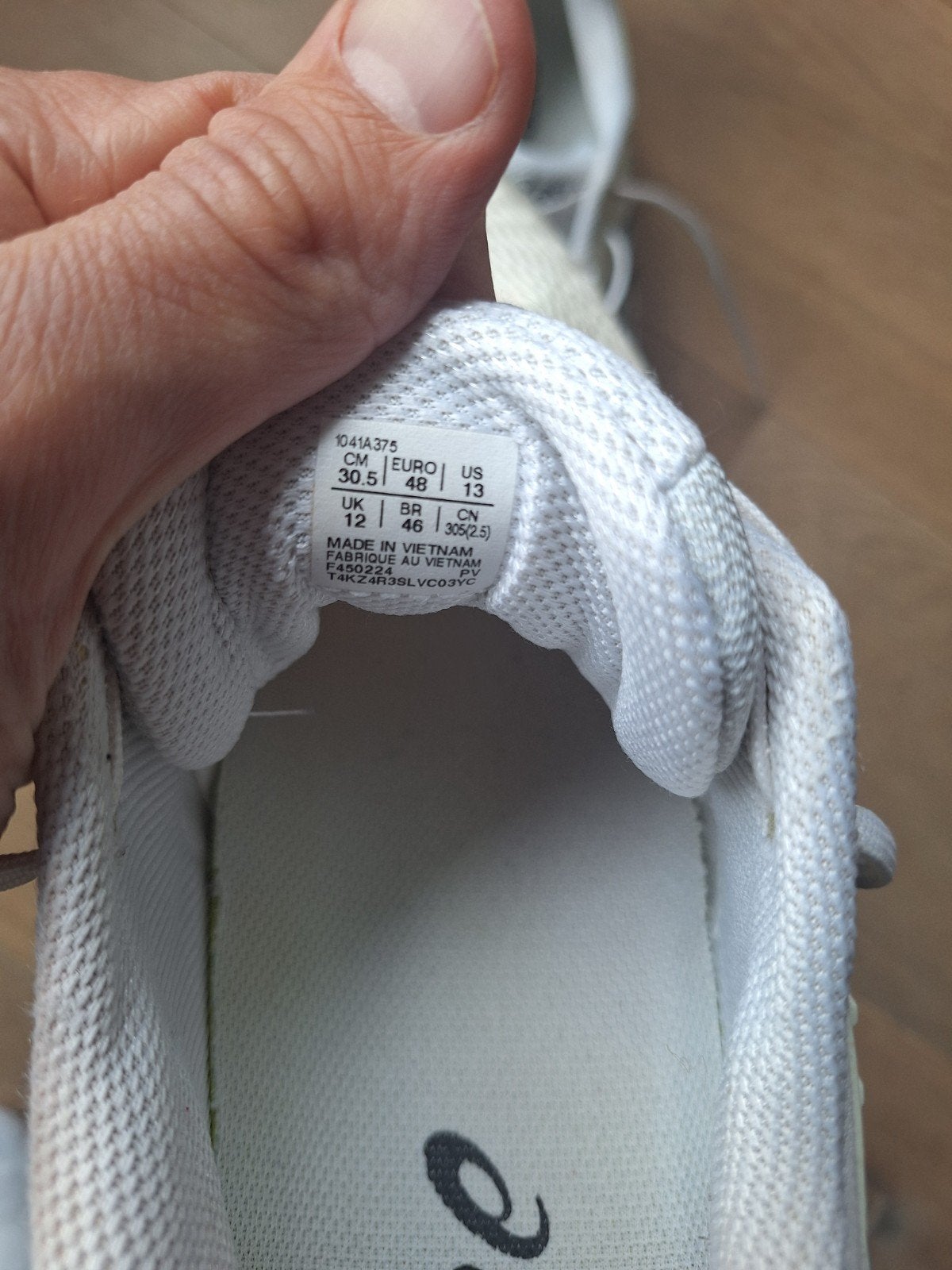 Asics Tennisschoenen - Maat 48, Sport en Fitness, Ophalen of Verzenden, Gebruikt, Schoenen, Overige merken