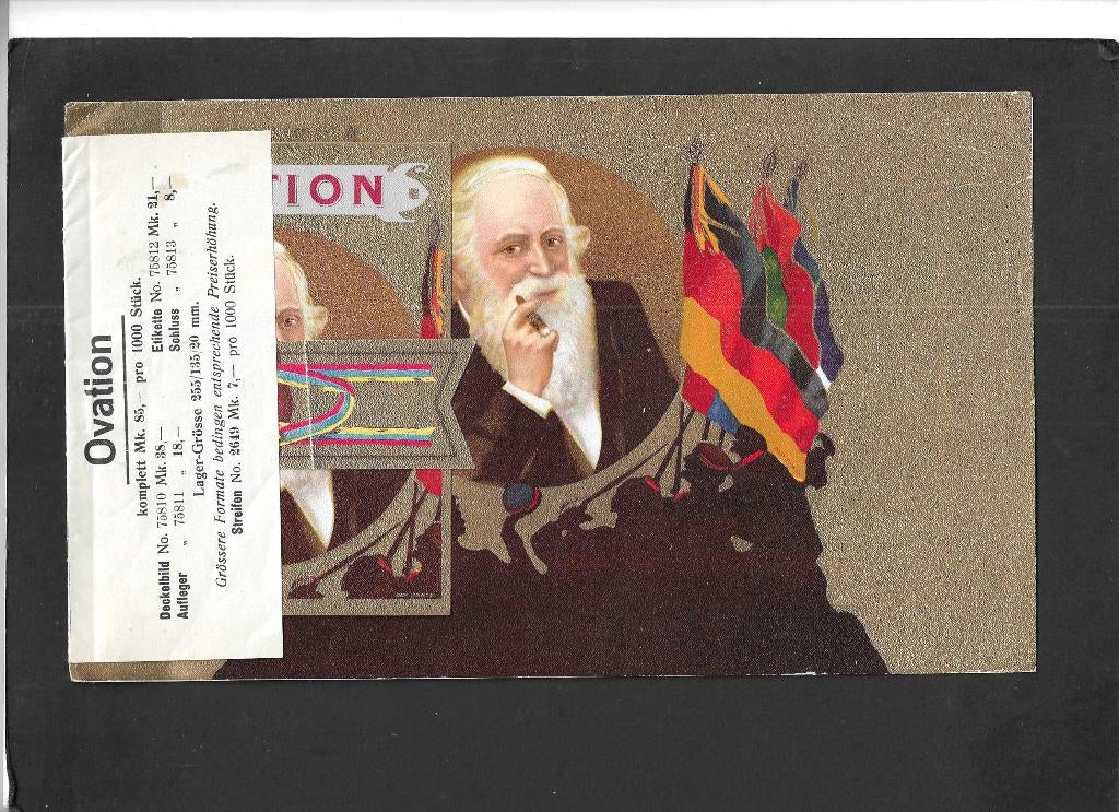JGEtiket scan V4629, Ophalen of Verzenden, Gebruikt, Sigarenbandjes