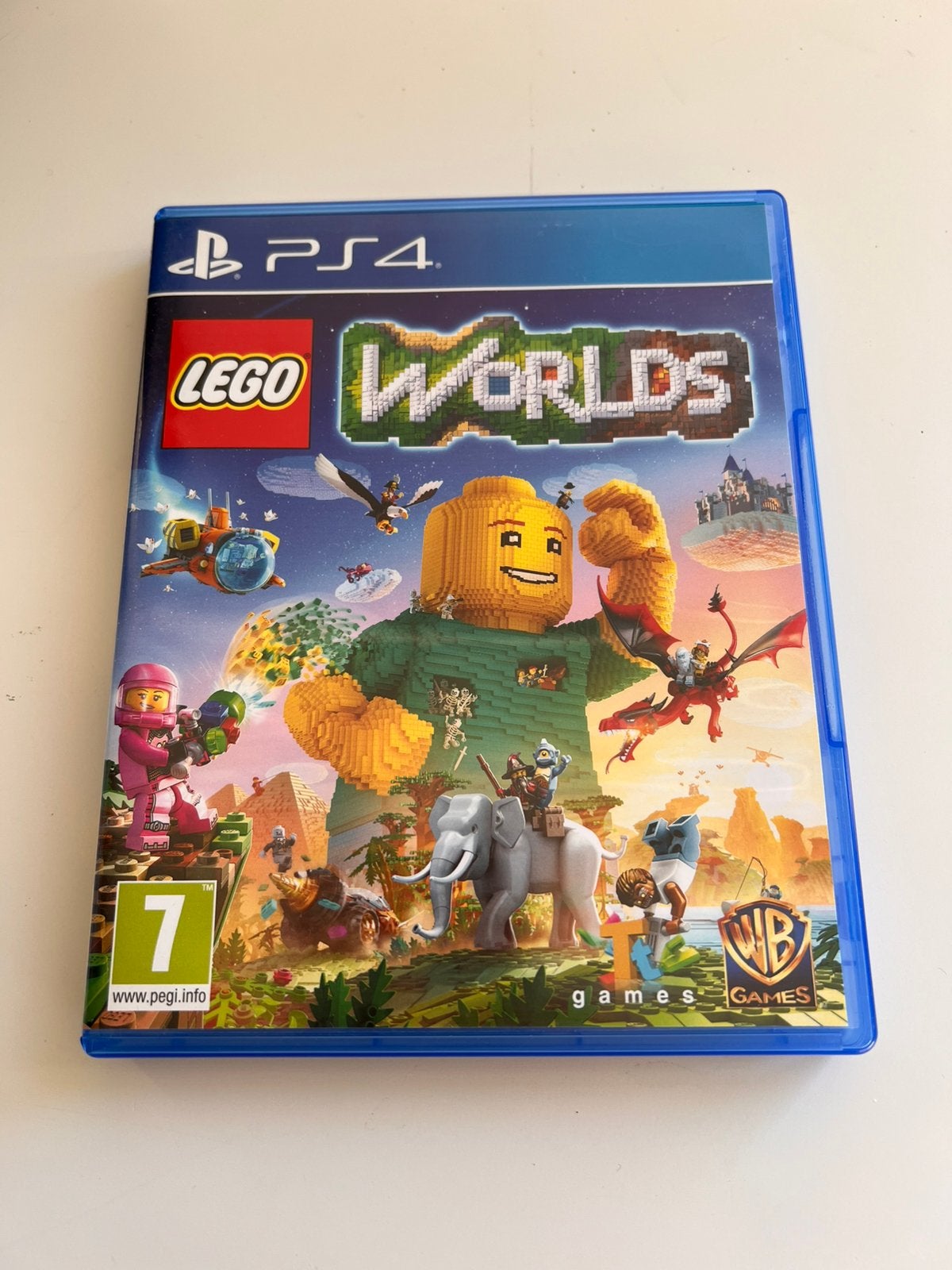 Lego Worlds spel PS4, Avontuur en Actie, 2 spelers, Ophalen of Verzenden, Zo goed als nieuw