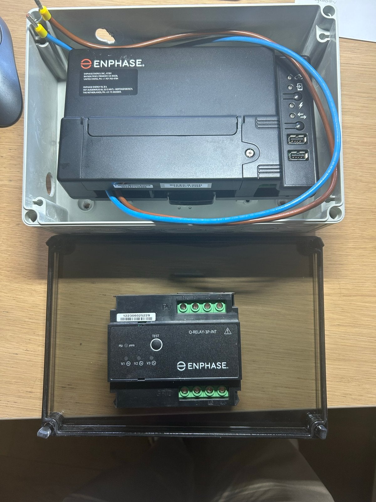 Enphase Envoy-S en Q-Relay 3P-INT, Ophalen of Verzenden, Gebruikt, Overige typen