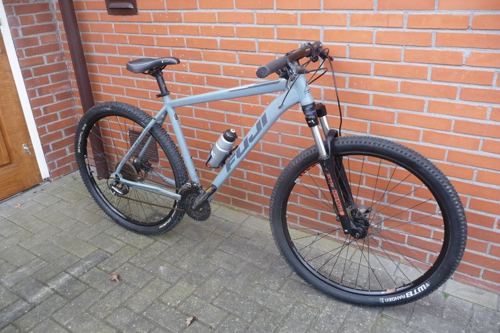 MOOIE MOUNTEN BIKE  FUJI FRAME HOOGTE 52 CM 8 VERSNEL:, Fietsen en Brommers, Fietsen | Heren | Herenfietsen, Ophalen, Gebruikt