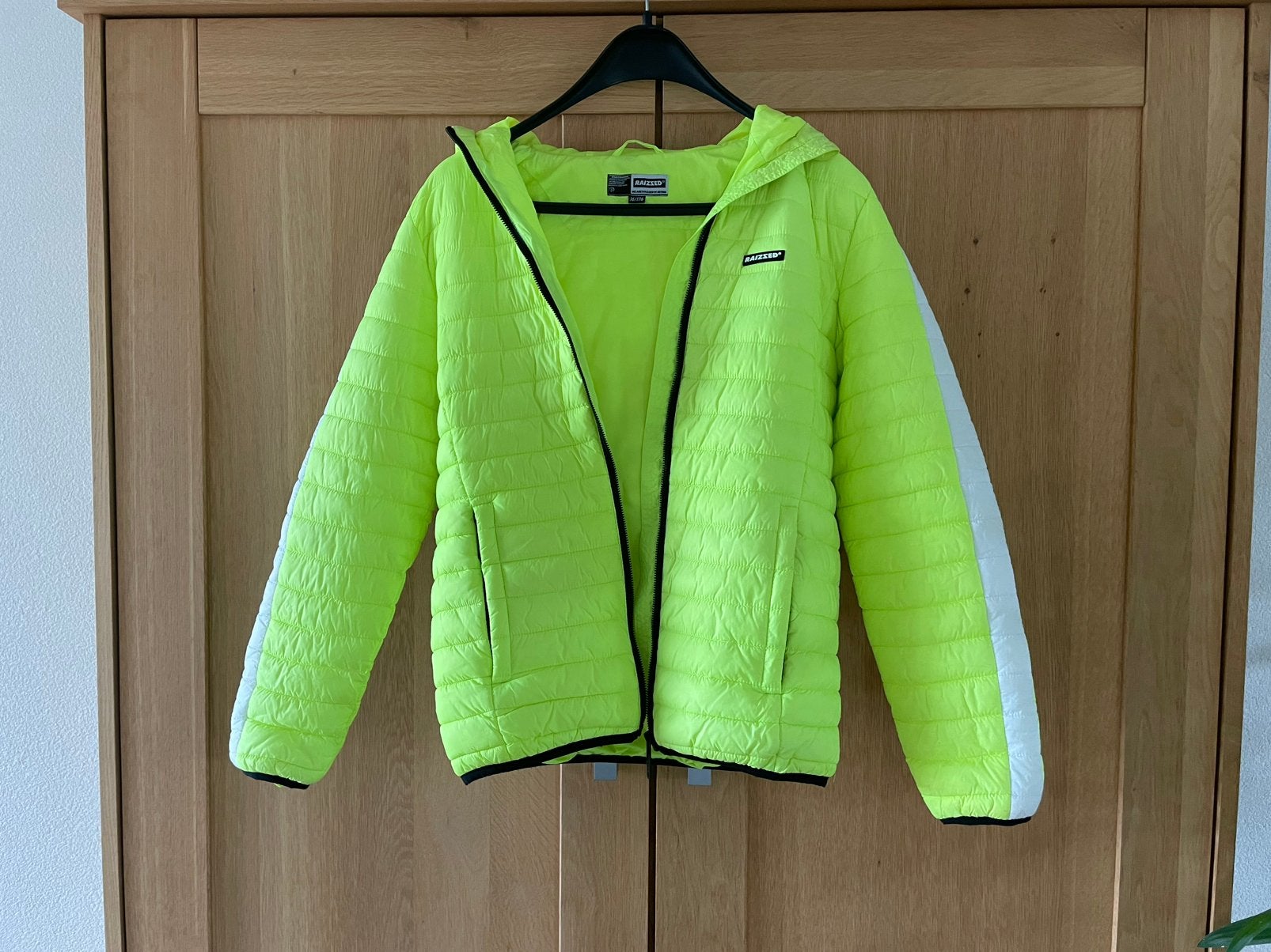 Stoere fluor gele jongens Raizzed zomerjas maat 176, Verzenden, Zo goed als nieuw, Jongen, Jas